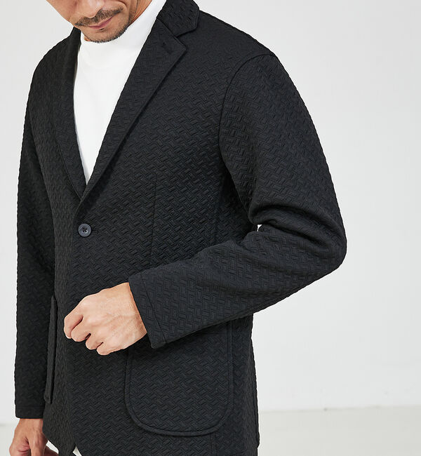 ABAHOUSE「【セットアップ対応/MASCHILE】3Dジャガード ジャケット」|その他|