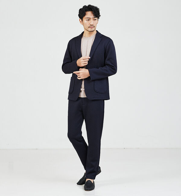 ABAHOUSE「【セットアップ対応/MASCHILE】3Dジャガード ジャケット」|その他|