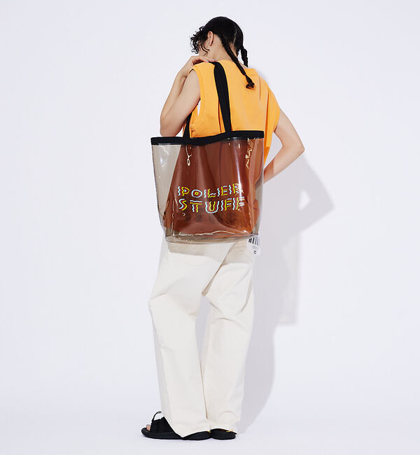 ABAHOUSE「【POLeR/ポーラー】PVC POOL BAG/マルチプールバッグ/ユニセック」|トートバッグ|