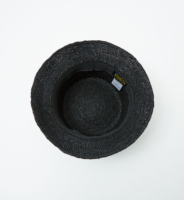 ABAHOUSE「【RUBEN/ルーベン】 RAFFIA BUCKET HAT　ラフィアバケットハ」|その他|