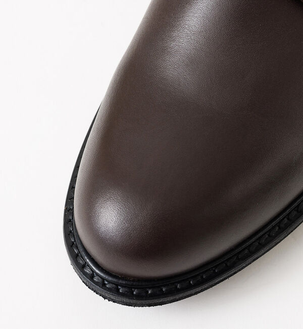 alfredoBANNISTER「【定番】ベロア切替 レースアップブーツ」|ショートブーツ|
