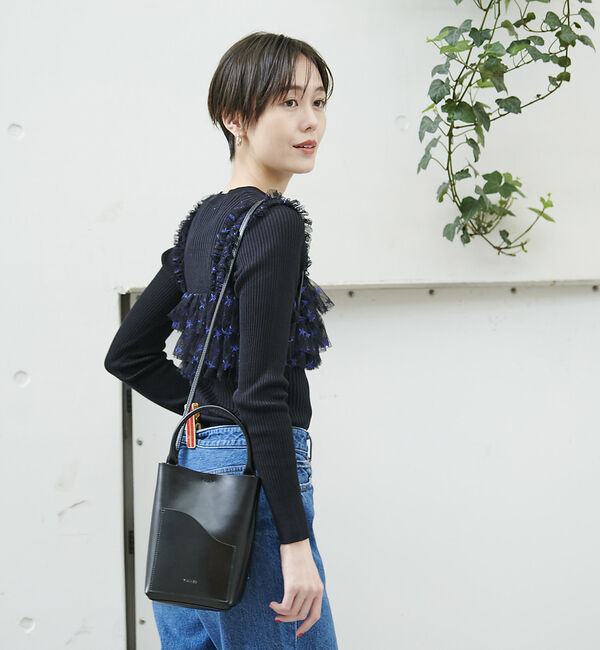 Rouge vif「スター＆ハート柄チュールフリルビスチェ」|シャツ・ブラウス|