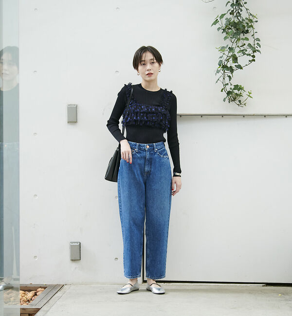 Rouge vif「スター＆ハート柄チュールフリルビスチェ」|シャツ・ブラウス|