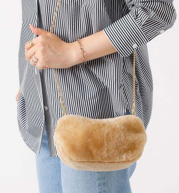 Rouge vif「【AULENTTI  by bonfanti／オウレンティ バイ ボンファンティ」|ショルダー・メッセンジャー|