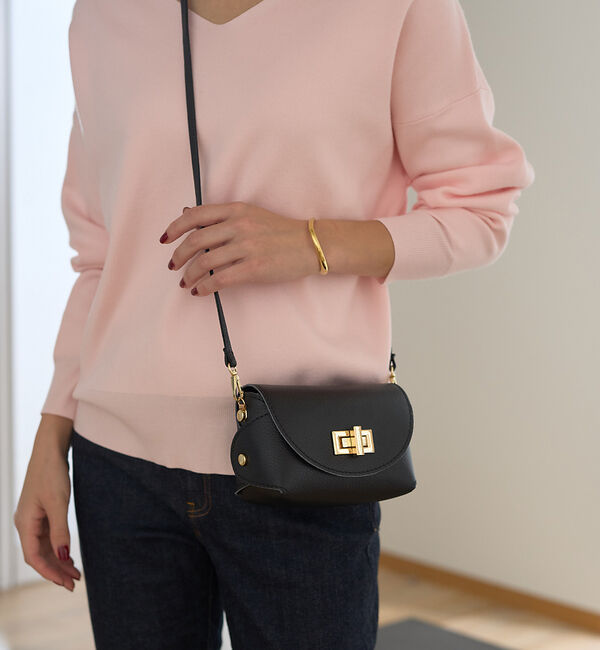 Rouge vif「【AULENTTI/オウレンティ】レザーポシェット」|ショルダー・メッセンジャー|