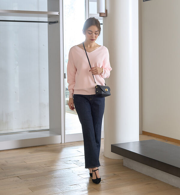 Rouge vif「【AULENTTI/オウレンティ】レザーポシェット」|ショルダー・メッセンジャー|