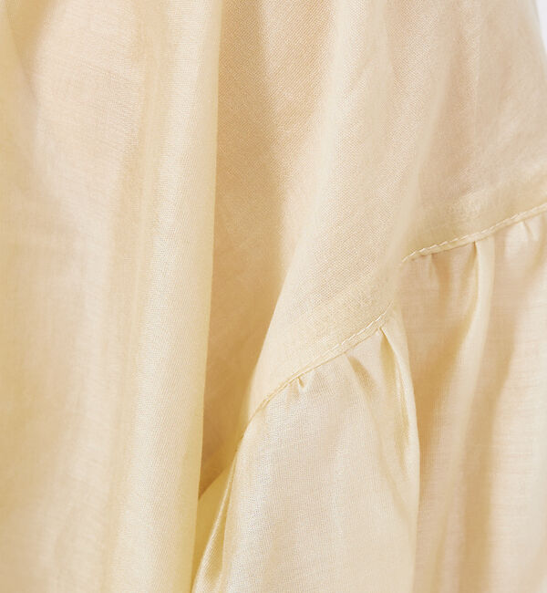 qualite「シアーフリルブラウス」|シャツ・ブラウス|