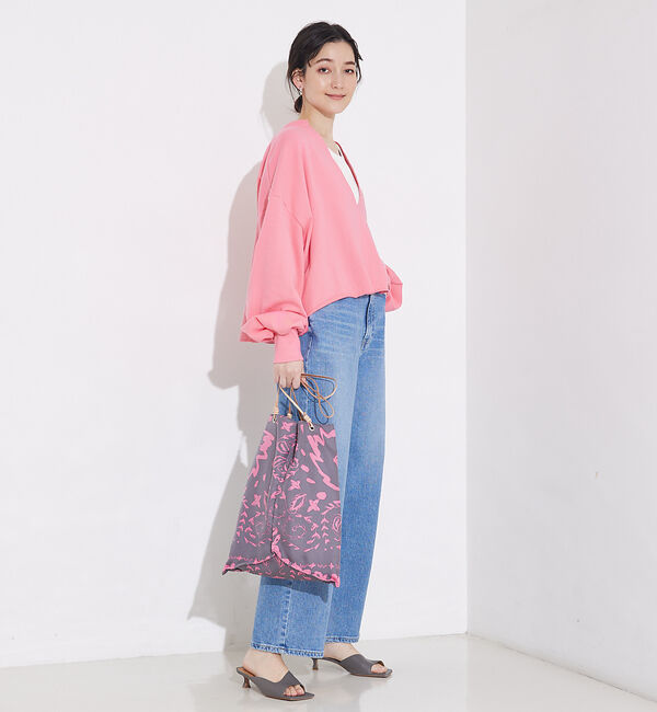 qualite「キーネックオーバースウェット」|スウェット・ジャージ|