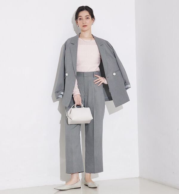 qualite「ジャカードニットメロウトップス」|Tシャツ・カットソー|