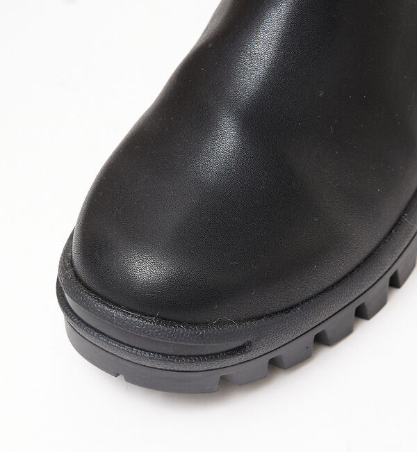 AU BANNISTER「【LAROUTE】サイドゴア ロング ブーツ」|ショートブーツ|