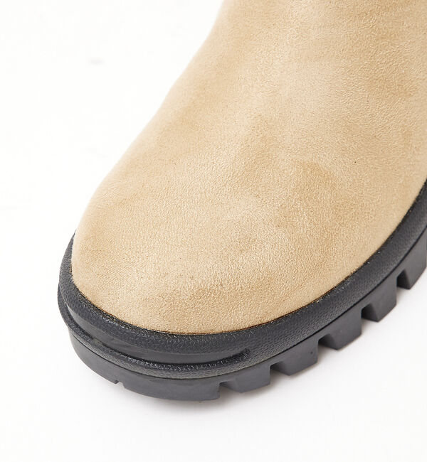 AU BANNISTER「【LAROUTE】サイドゴア ロング ブーツ」|ショートブーツ|