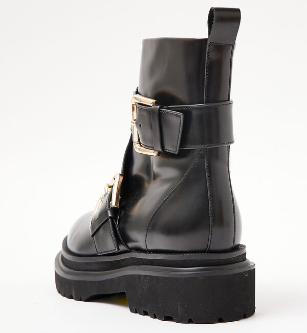 AU BANNISTER「バイカーボリュームソールブーツ」|ショートブーツ|