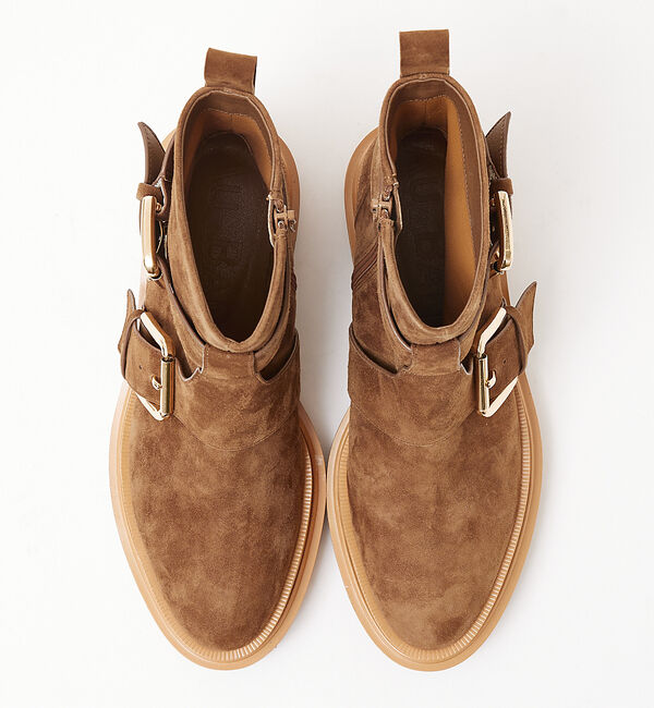 AU BANNISTER「バイカーボリュームソールブーツ」|ショートブーツ|