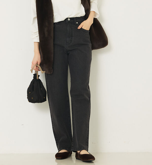 abahouse mavie「ストレッチストレートデニム」|デニム|
