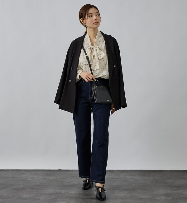 abahouse mavie「ストレッチストレートデニム」|デニム|