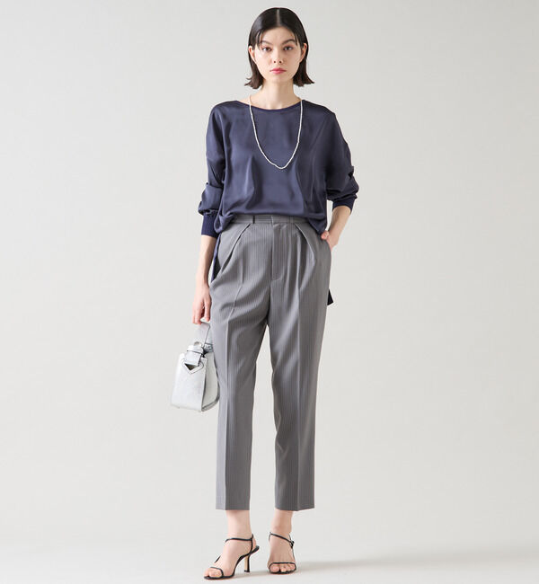 TIARA「タックテーパードパンツ（セットアップ可）」|その他|