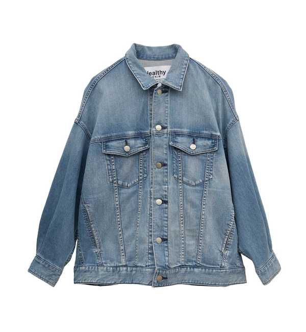 TIARA「【HEALTHY DENIM/ヘルシーデニム】デニムジャケット（Bran）」|デニムジャケット|ブルー