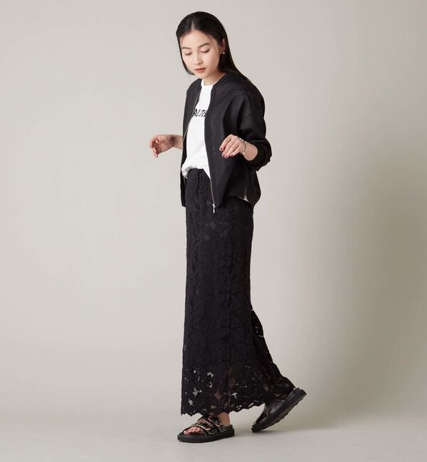 Liesse「レースタイトスカート（セットアップ対応）」|スカート|