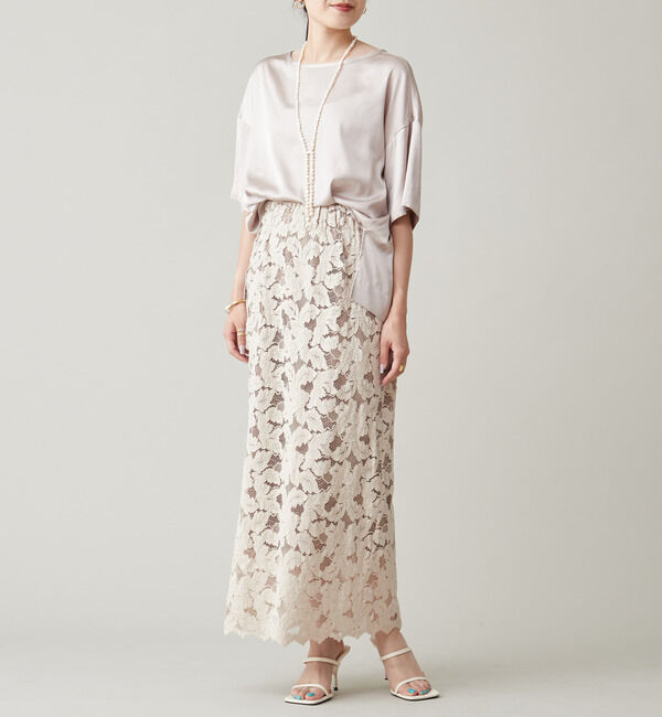 Liesse「レースタイトスカート（セットアップ対応）」|スカート|