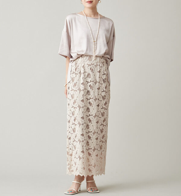 Liesse「レースタイトスカート（セットアップ対応）」|スカート|