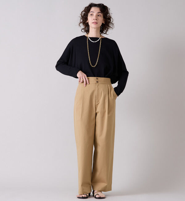 Liesse「バックアクセントベルトパンツ」|その他|