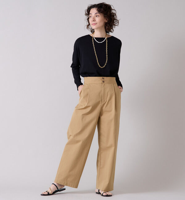 Liesse「バックアクセントベルトパンツ」|その他|