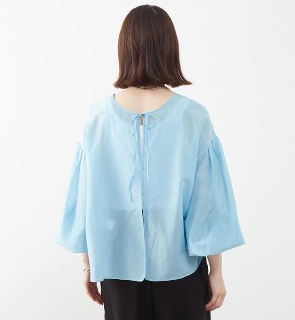 SOFFITTO「《定番》2WAYコットンシルクブラウス」|シャツ・ブラウス|