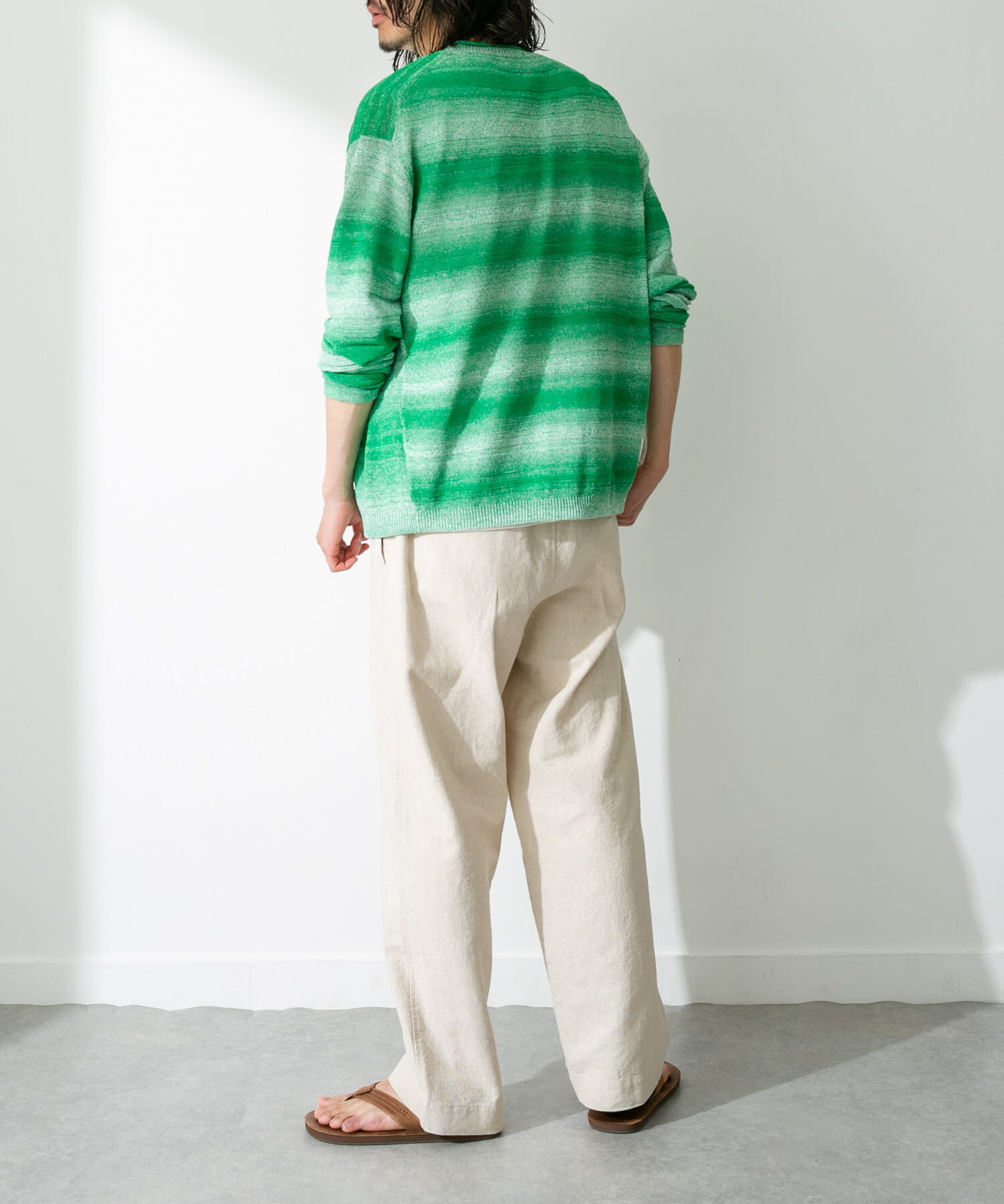 Sonny Label 「スペースダイライトニットカーディガン」|カーディガン|