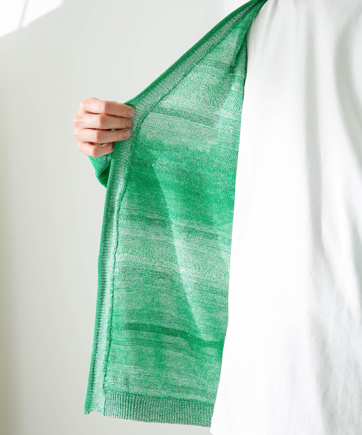 Sonny Label 「スペースダイライトニットカーディガン」|カーディガン|