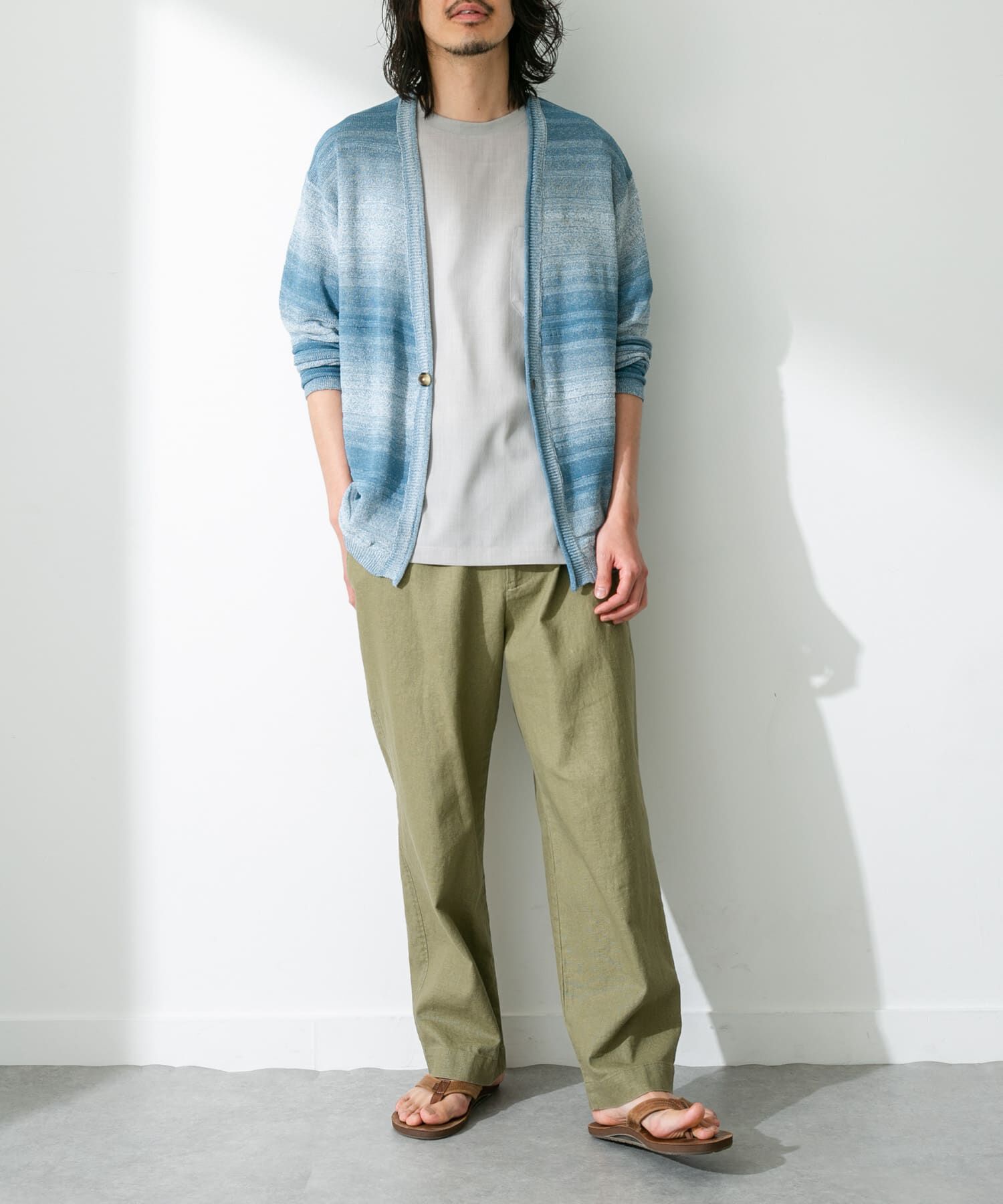 Sonny Label 「スペースダイライトニットカーディガン」|カーディガン|