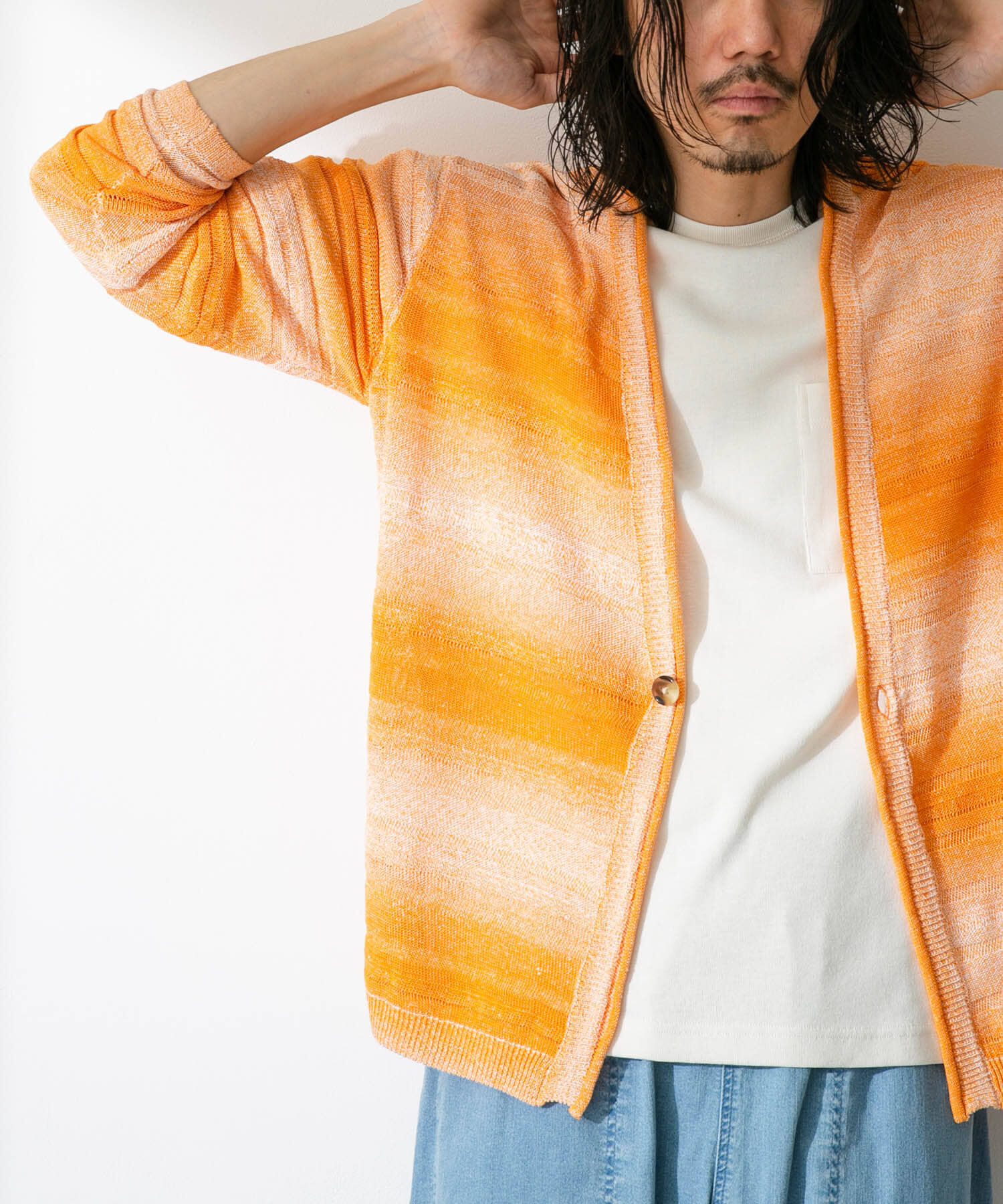 Sonny Label 「スペースダイライトニットカーディガン」|カーディガン|