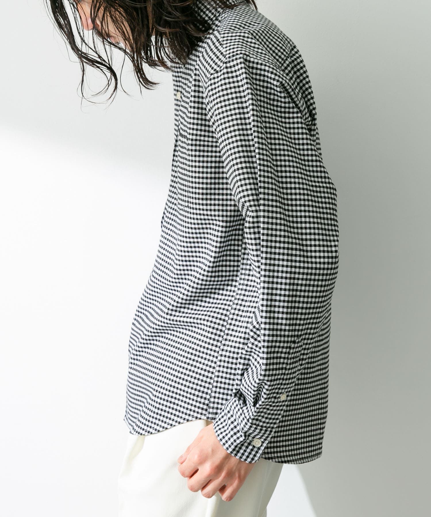 Sonny Label 「抗菌オックスボタンダウン長袖シャツ」|シャツ・ブラウス|