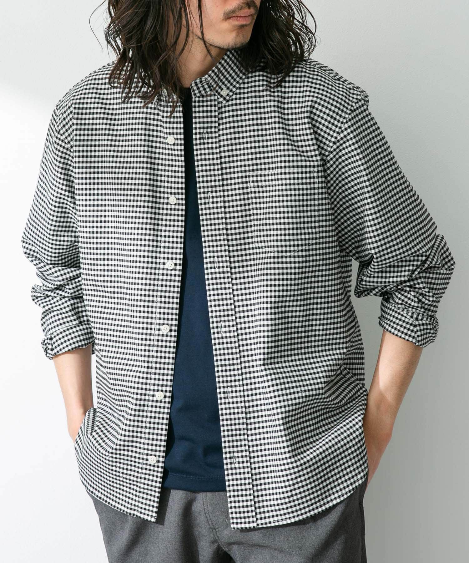 Sonny Label 「抗菌オックスボタンダウン長袖シャツ」|シャツ・ブラウス|