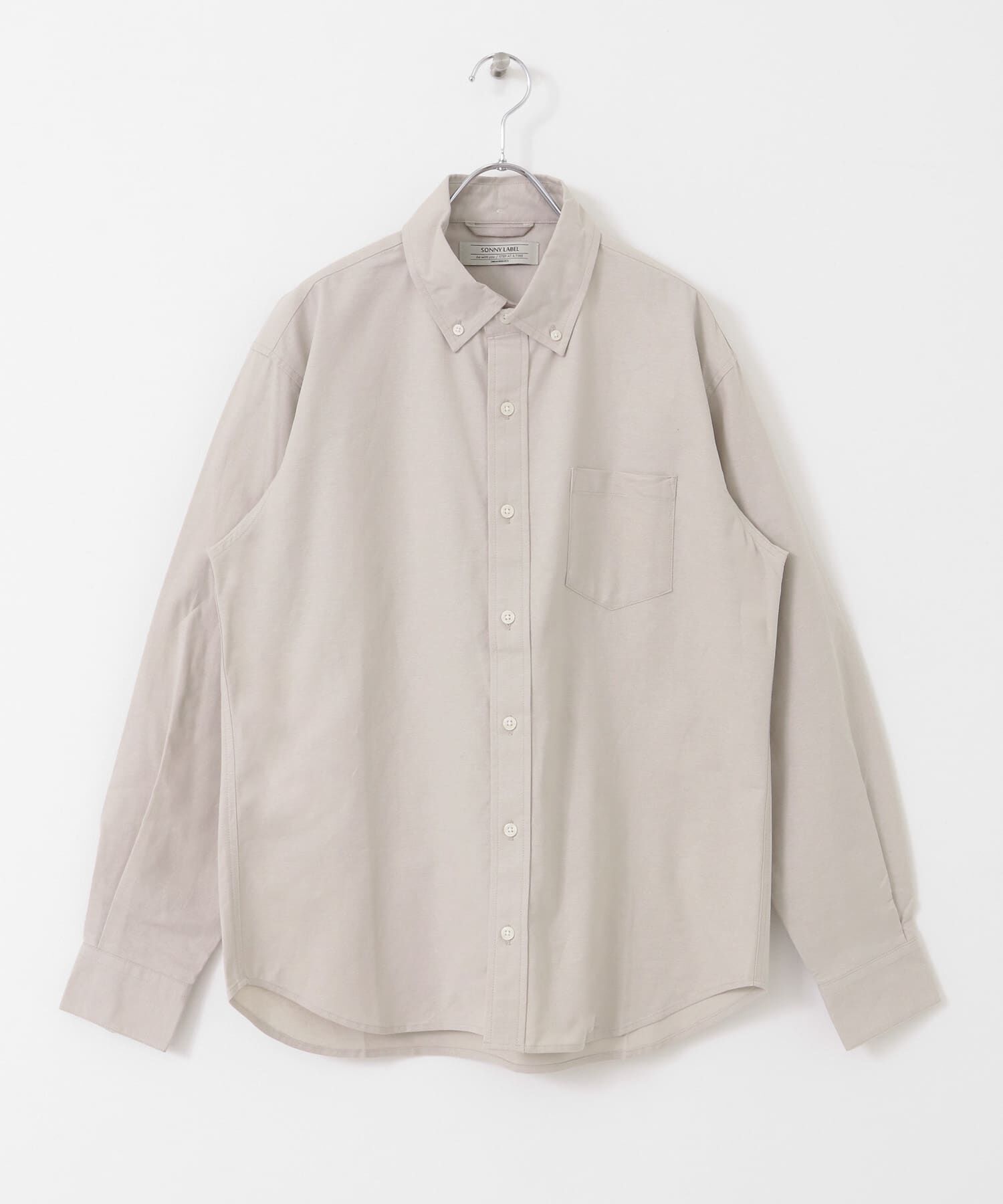 Sonny Label 「抗菌オックスボタンダウン長袖シャツ」|シャツ・ブラウス|
