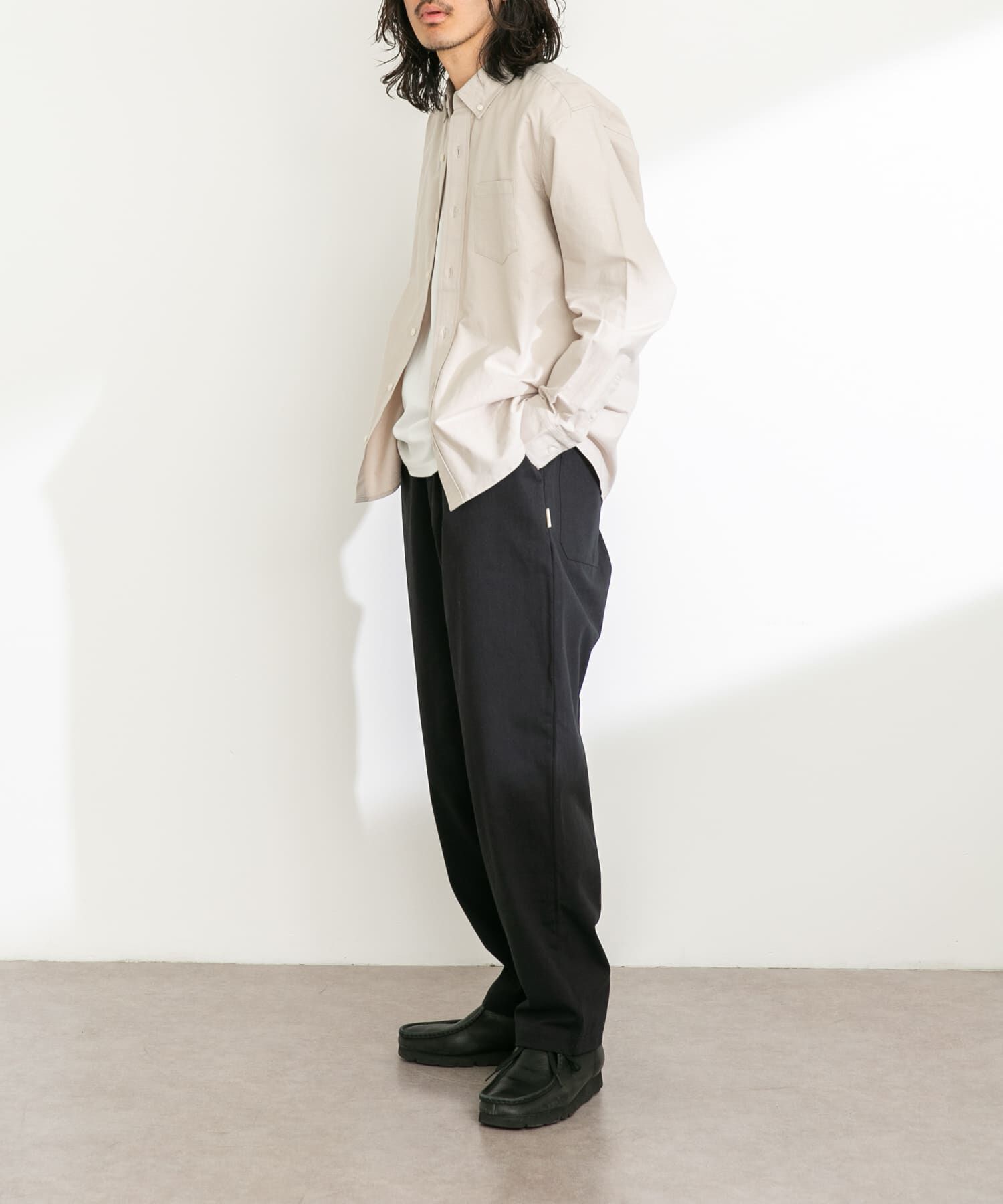 Sonny Label 「抗菌オックスボタンダウン長袖シャツ」|シャツ・ブラウス|