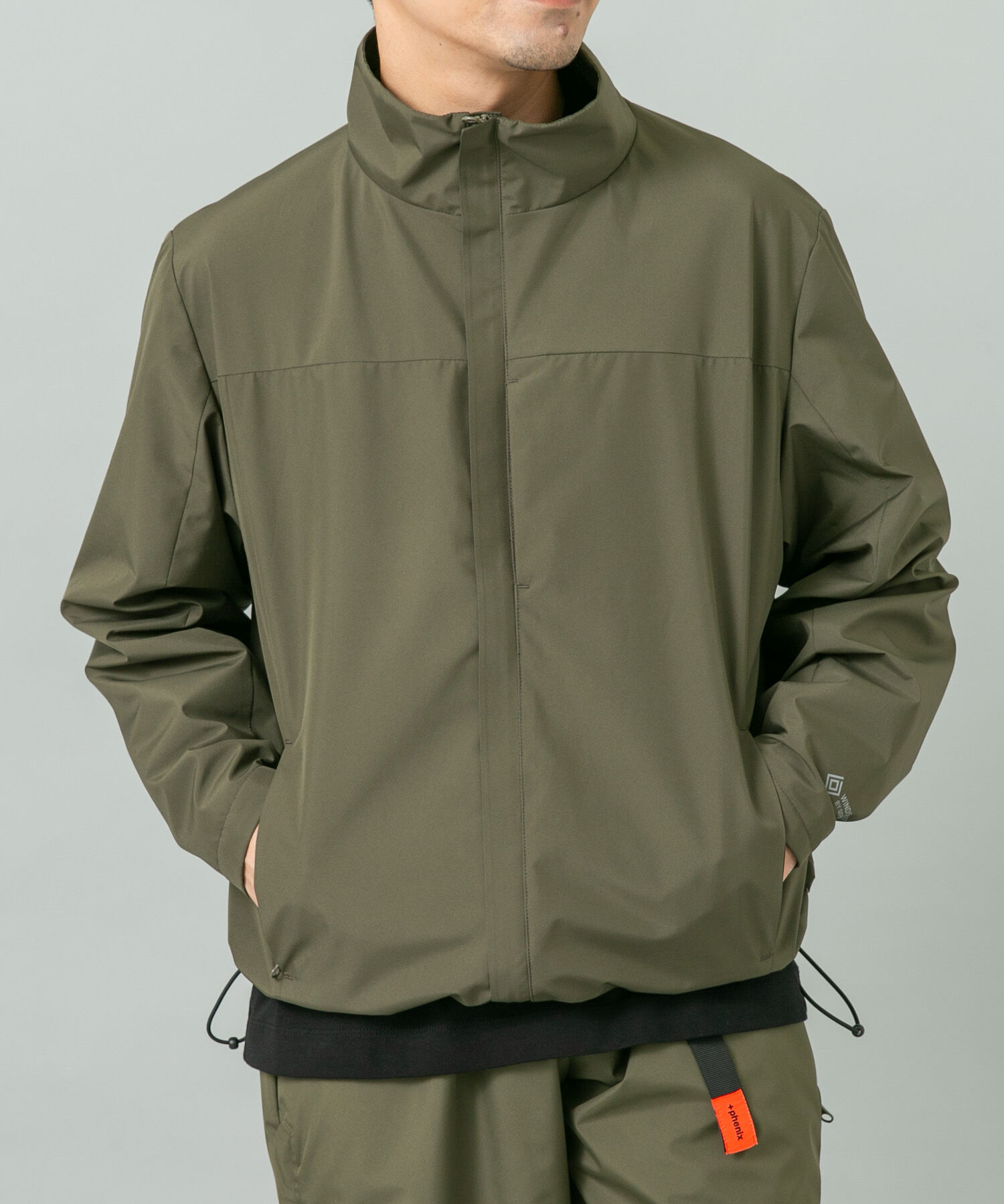 URBAN RESEARCH ROSSO「『別注』+phenix　WINDSTOPPER by GORE-TEX LABS スタンドブルゾン」|ブルゾン・スタジャン|