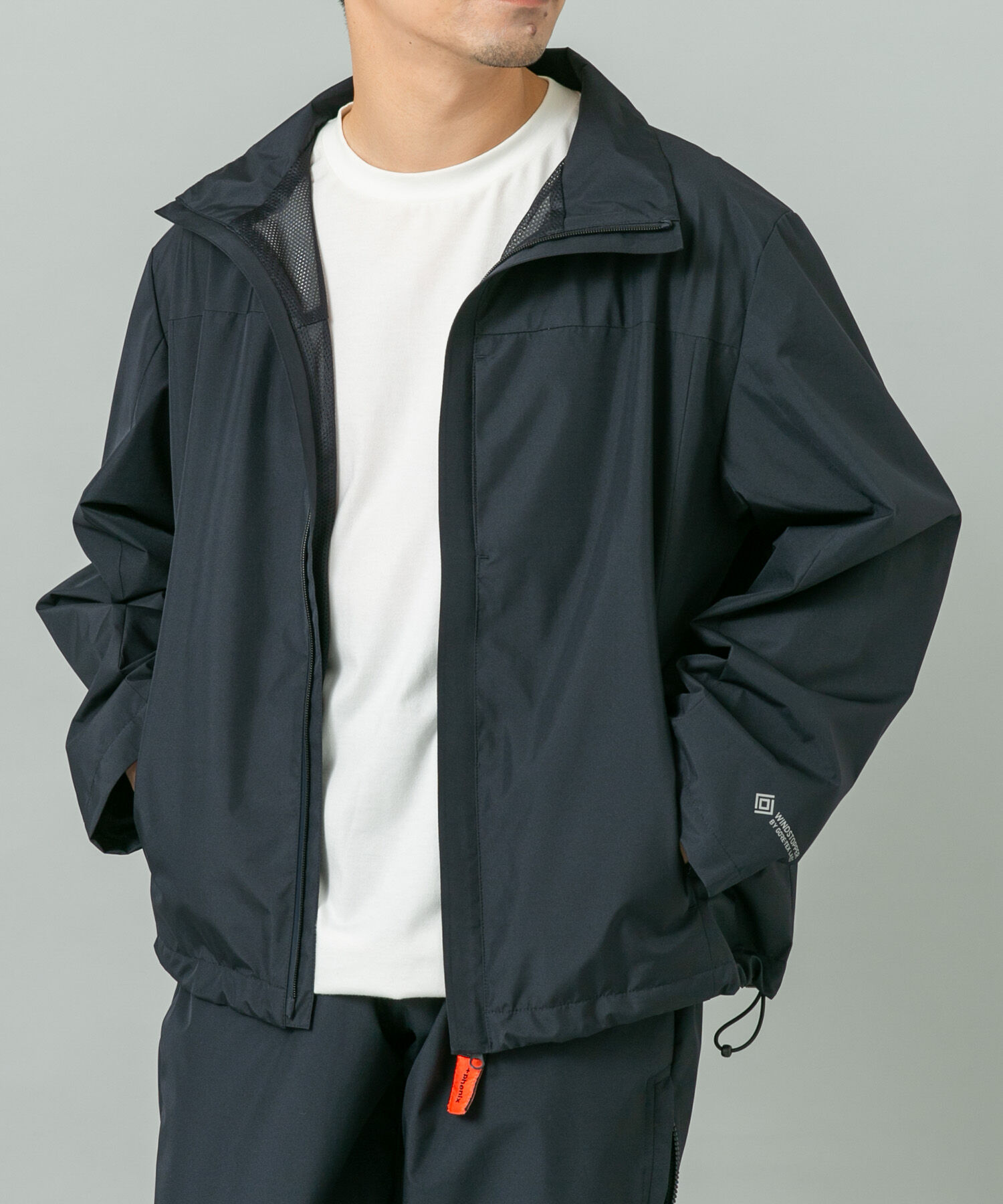 URBAN RESEARCH ROSSO「『別注』+phenix　WINDSTOPPER by GORE-TEX LABS スタンドブルゾン」|ブルゾン・スタジャン|