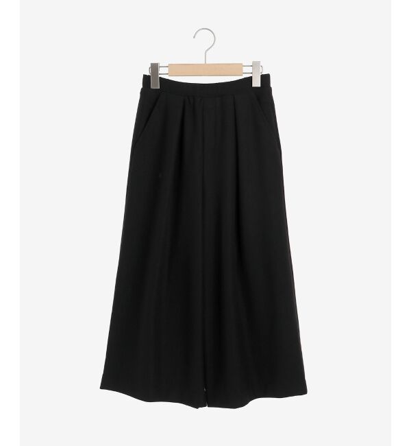 le.coeur blanc「ツイードライクワイドクロップドパンツ」|スラックス|