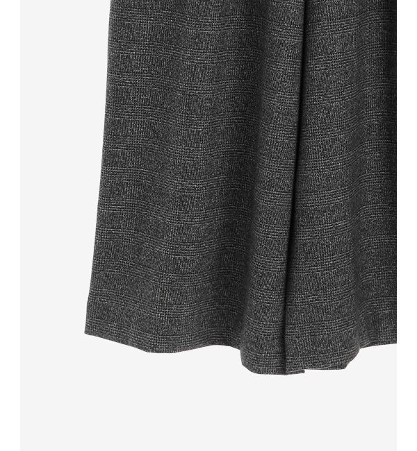 le.coeur blanc「ツイードライクワイドクロップドパンツ」|スラックス|