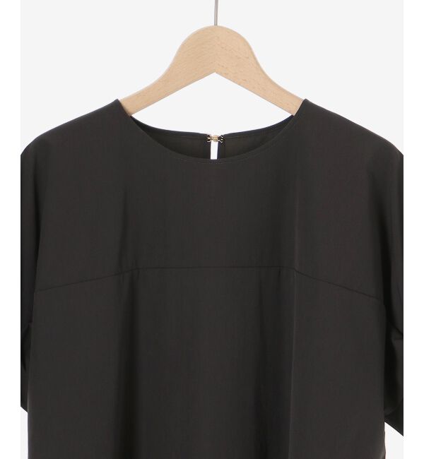  「《接触冷感》ナイロンストレッチスリーブタックブラウス」|シャツ・ブラウス|