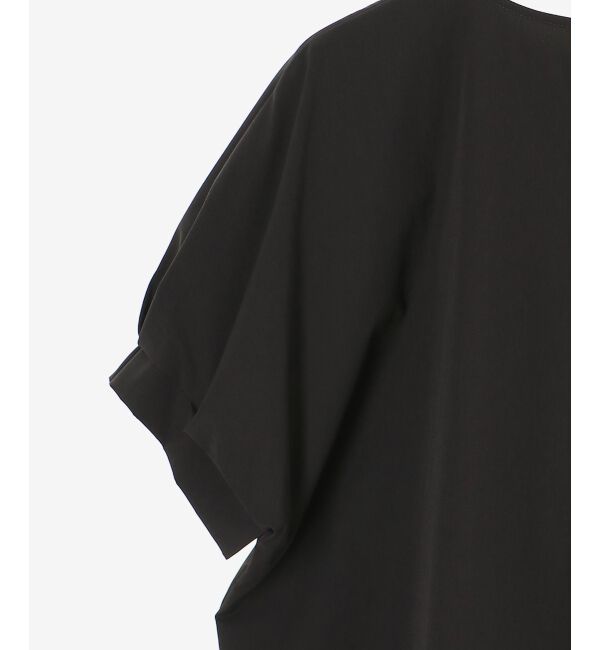  「《接触冷感》ナイロンストレッチスリーブタックブラウス」|シャツ・ブラウス|