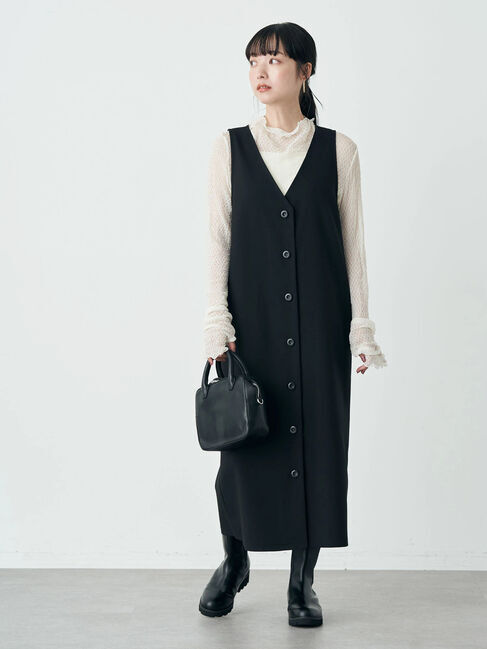 earth music&ecology「2WAYジレワンピース」|ワンピース|