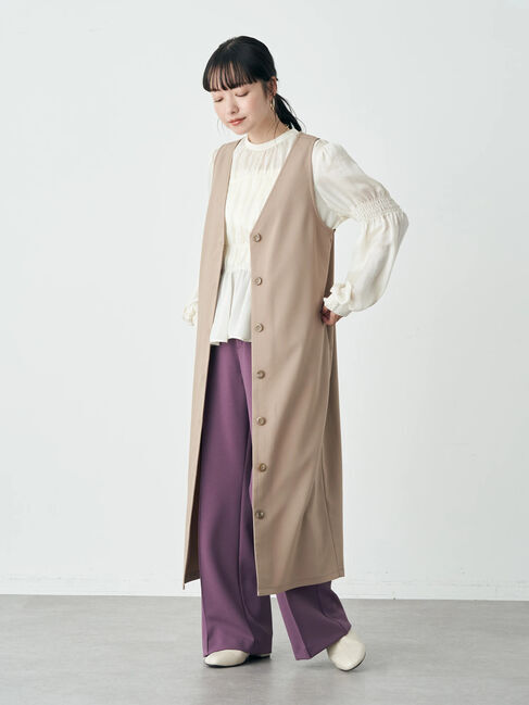 earth music&ecology「2WAYジレワンピース」|ワンピース|