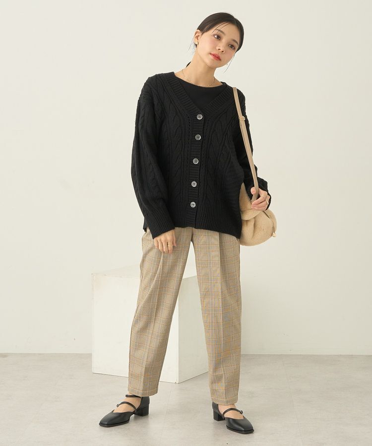 earth music&ecology「裏起毛テーパードパンツ」|その他|