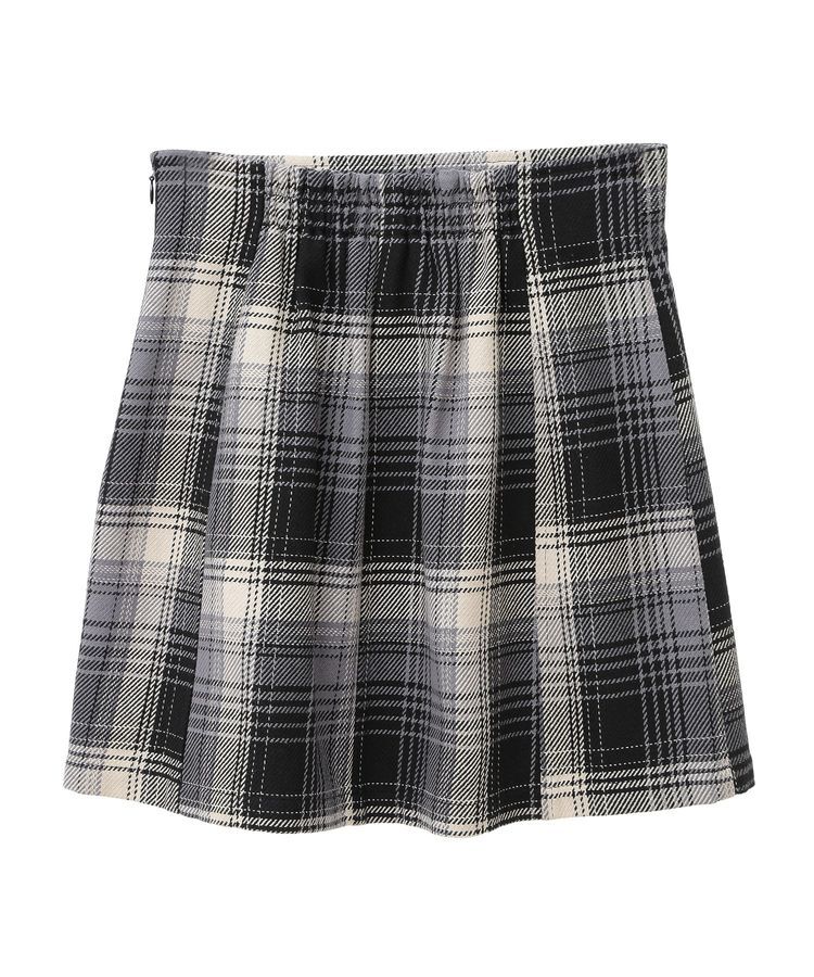 earth music&ecology「コットンツイルチェックミニスカート」|スカート|
