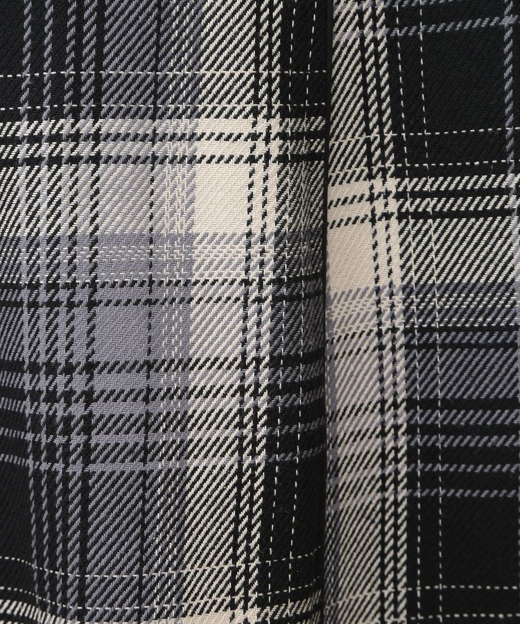 earth music&ecology「コットンツイルチェックミニスカート」|スカート|