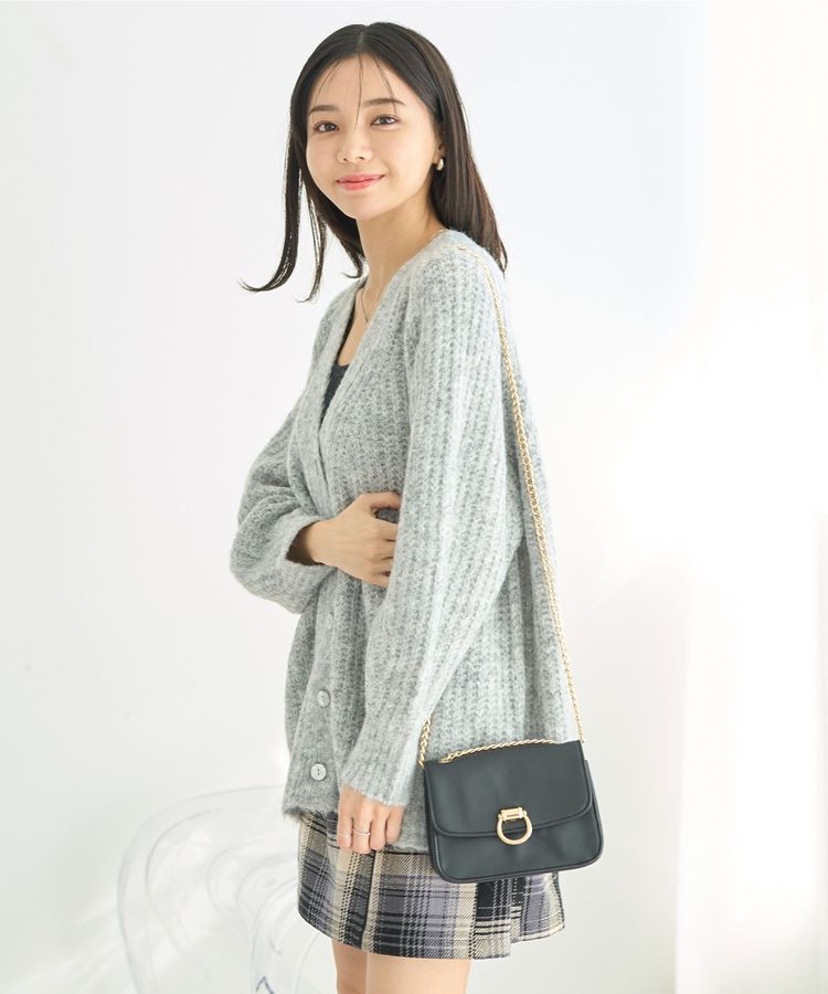 earth music&ecology「ふわふわMIXヤーンカーディガン」|カーディガン|