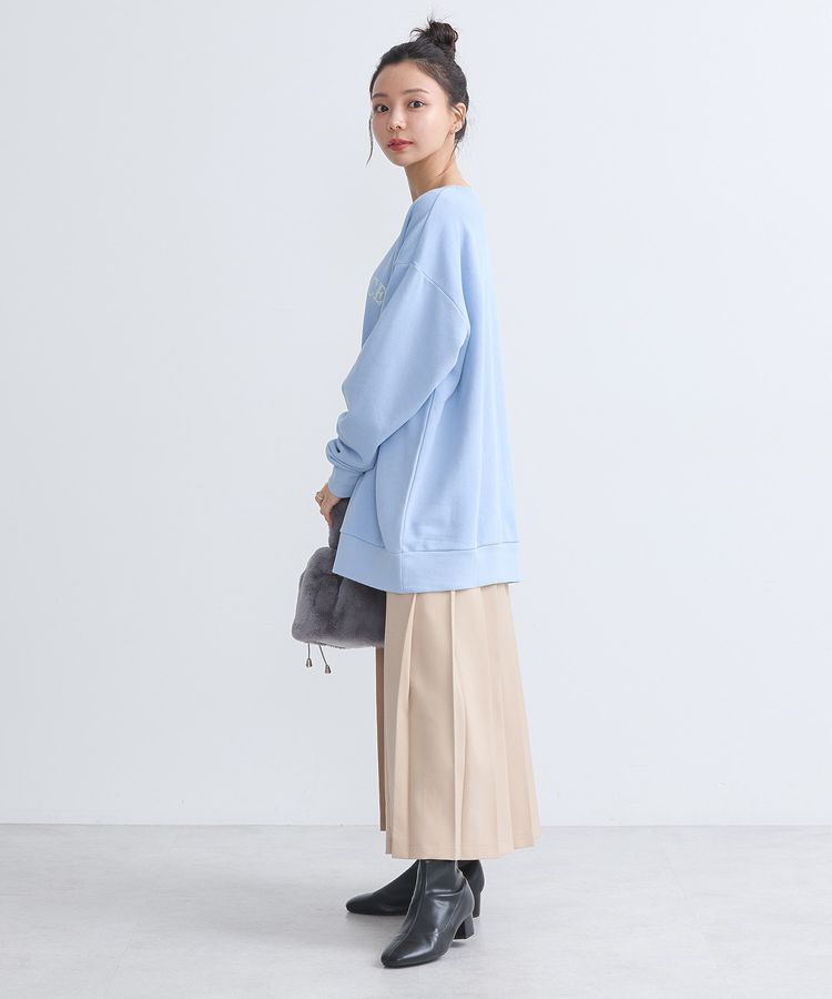 earth music&ecology「ウラケプリントプルオーバー」|スウェット・ジャージ|