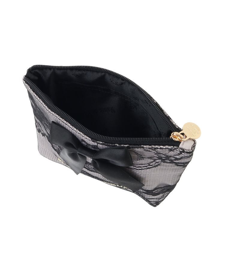 Maison de FLEUR「レースリボンポーチ」|ポーチ|