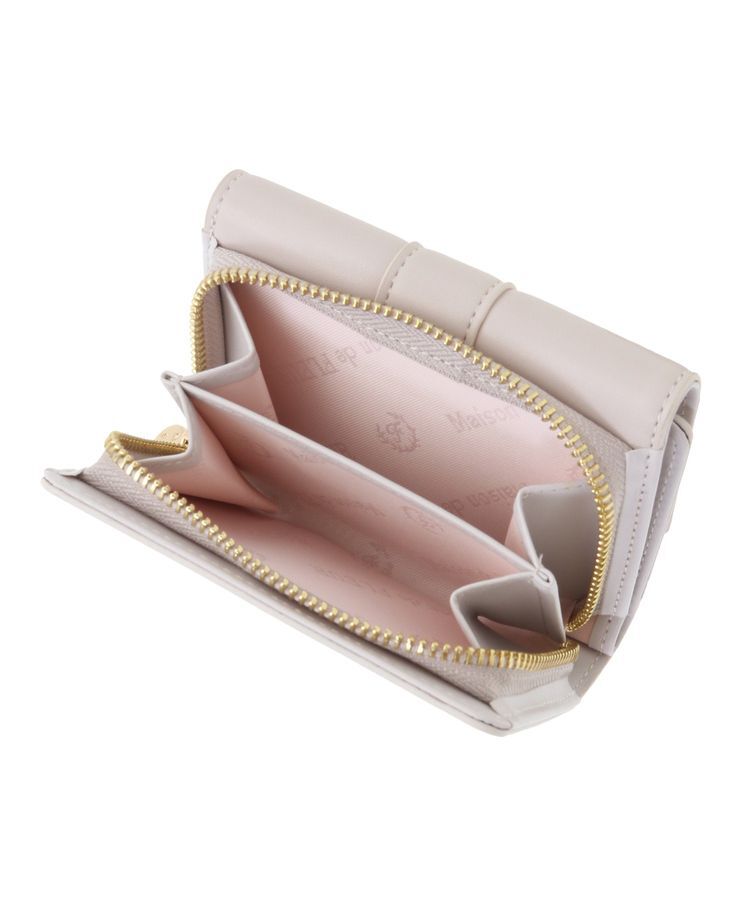 Maison de FLEUR「ビジューバックルリボンウォレット」|財布|